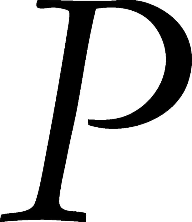 P